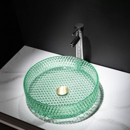 Badezimmer Glaswaschbecken...