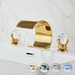 Badezimmerarmatur mit zwei...