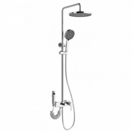 Duschsystem in Chrom mit...