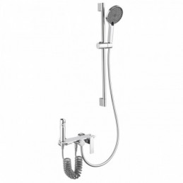 Duschsystem in Chrom mit...